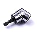 Atoplee 1pc Right Angle Drills 105°Angle Extension 1/4 inch 6mm Hex Drill Bit Screwdriver Socket Holder Adaptor
