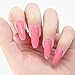 Saint-Acior 6pcs Poly Nail Gel Kit Nail Extension Builder False Nail Tips Top and Base Coat Decoration Kit