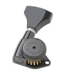 Hipshot Grip-Lock 7 String Locking Tuners - Black