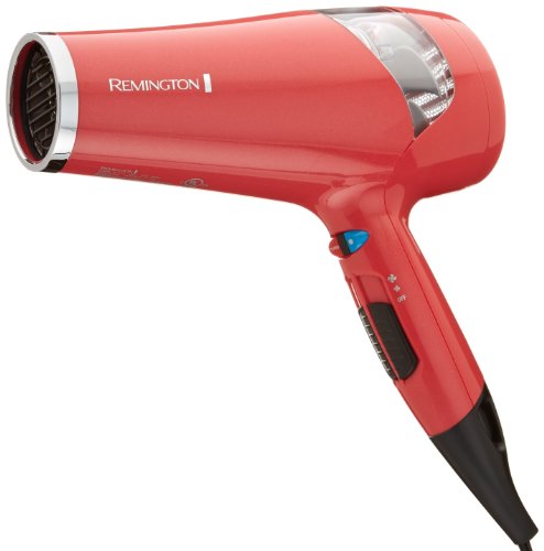 Remington D3710 Ceramic Fast Finish Dual Fan Turbo Hair Dryer, 1875 Watts