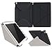 iPad Air 2 Case, Apple iPad Air 2 Case, rooCASE Origami Ultra Slim Fit Thin Lightweight Shell PU Leather Folio Case with Auto Sleep Wake Smart Cover, Black / Gray (will NOT fit New iPad 2017)
