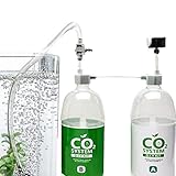 Rhinox DIY Pressurized CO2 System, CO2 Generator Kit, Includes Caps, Valves, 3-Way Connector, Tubing and Pressure Gauge, Creates a Healthy Underwater Habitat for Aquatic Pets and Plant