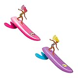 Surfer Dudes Wave Powered Mini-Surfer and Surfboard Beach Toy - 2 Pack - Bobbi and Alice