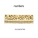 ZONEPACK Embossing Mold Copper Brass Stamping Flexible Letters Numbers Alphabets Symbols Characters(Microsoft Elegant black with Wood Box)