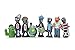 Maggift Plants vs Zombies Figure PVC Toys,16 Piece (Plants vs Zombies)