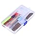 Outus Needle Felting Starter Tool Set Wool Felt Needle Craft Kit with Handy Case