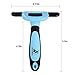 Bonve Pet Dog Brush - Professional Pet Cat Dog Grooming Brush - Effectively Pet Deshedding Brush - Reduces Shedding Up to 95% Best Dog Hair Brush for Small Large Dogs Cats Pets Long Short Hair …