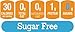 Krunchy Melts Original Sugar Free Meringue Cookies | Sugar Free Cappuccino Flavor | Only 35 Calories Per Serving | Fat Free, Gluten Free, Dairy Free | Keto Friendly | Zero Net Carbs (2 Oz)