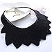 QIYUN.Z Tribal Jewelry Handmade Spiky Geometric Triangle Charm Bib Choker Necklace New