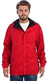 Gioberti Men's Waterproof Lightweight Rain Jacket