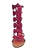 Suzette-05 Little Girls Gladiator Sandals with Bows on Front