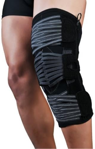 Optec Gladiator ROMPS Knee BraceXLargeRight by Optec Braces