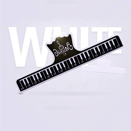 Music Score Fixed Clips Eco-friendly Plastic Book Paper Holder for Guitar Violin Piano Player