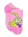 Disney Princess Girls Toddler 6 Pack No Show Socks Set (Small (4-6), Multicolor No Show)