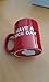 Airblasters Red Have A Nice Day Coffee Mug Middle Finger Funny Cup 100% ceramic
