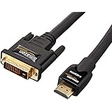 AmazonBasics HDMI to DVI Adapter Cable - 6 Feet (1.8 Meters)