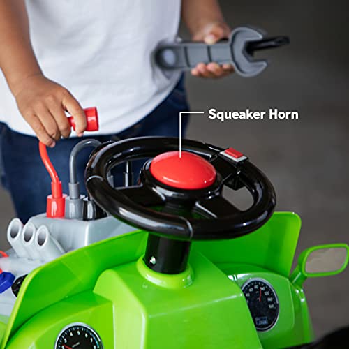 Kid Trax Fix & Ride Car Toddler Electric Quad Ride On Toy, 6 Volt, Kids