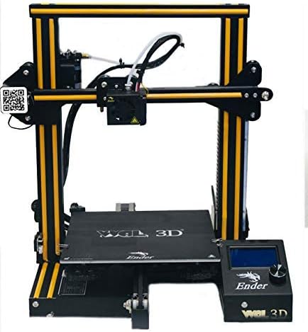 WOL3D Upgraded Creality Ender 3 2024 Model, DIY 3D Printer with Laser Engraver, 3D Printer with Resume Function (Print Size - 220X220X250 MM)