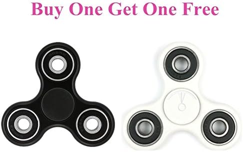 Fidget Spinner Toy Stress Reducer - Perfect For ADD, ADHD, Anxiety, and Autism Adult Children (blue)