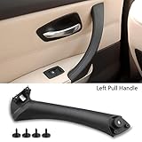 LFS Door Handle for BMW 3 Series E90/E91, Left Front/Left Rear Interior Door Pull Handle - Inner Door Support Bracket for Passenger Side Door Panel Handle Fit BMW 323 325 328 330 335(2005-2012) - Left