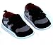 Kuner Baby Boys and Girls Cotton Rubber Sloe Outdoor Sneaker First Walkers Shoes (12.5cm(6-12months), Black)