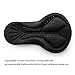 4ucycling Men's Gel Padded Compression Cycling Tights Pants Black