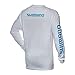 Shimano Long Sleeve Cotton Tee-Shirt, Medium, White