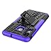SKTGSLAMY Galaxy A20/Galaxy A30/Galaxy A50 Case, [Shockproof] Tough Rugged Dual Layer Protective Case Hybrid Kickstand Cover for Samsung Galaxy A20/A30/A50 (Purple)