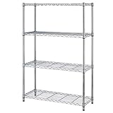 4shelf Wire Shelving Unit Garage NSF Wire Shelf