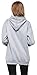 Cartoon One Size Cosplay Hoodie Sweatshirt, Grey, XXL