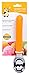 Ice cream scoop by The Kitchen Panda - Premium Quality - Heavy Duty - with comfort grip rubber handle - serves perfect size scoops of ice cream. Amazing Scooper - Orange