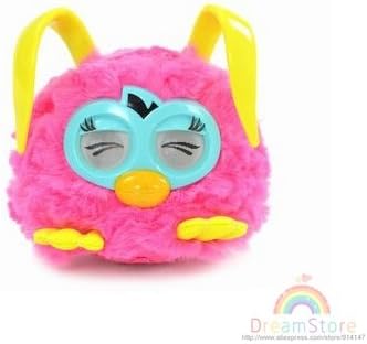 Amazon 電子ペットフクロウpheobeぬいぐるみ電子玩具学習 アンプ 教育玩具コピーボイスダンストーク面白い玩具ht586 Pink 電動ロボット おもちゃ