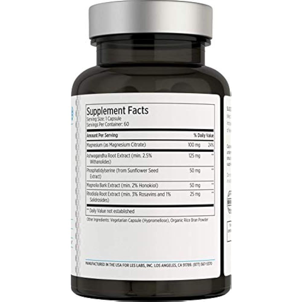 Cortisol Health, Adrenal Support Supplement For Stress Relief, Balanced