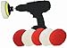 Spin-Scrub Drill Brush Scrub Pad with Drill Attachment - Spin Scrubber for Tile, Sink, Water Spot, Fiberglass Tub, Vinyl Floor - Non-Scratch - Bathroom Scrubber Attachment For Drill (6-Pack)