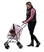 Pet Gear Travel Lite Pet Stroller for Cats and Dogs up to 15-pounds, Pink