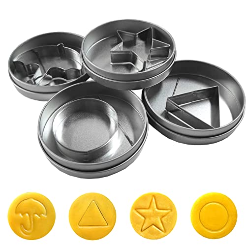Squid TV Game Cookie Cutters Set Children's Day Gift,Star Cookie Cutter