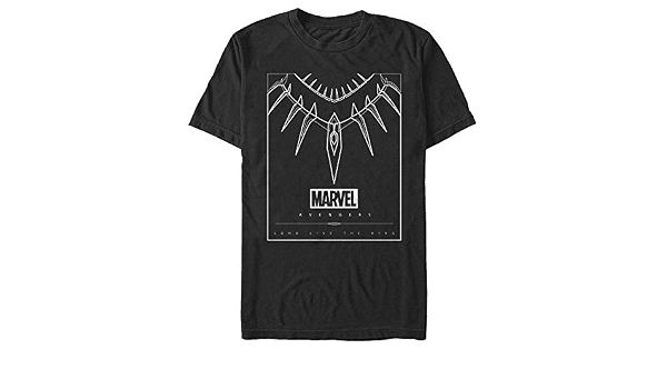 Men's Marvel Black Panther Necklace 