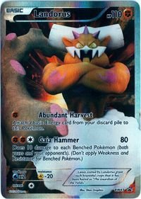 Pokemon - Landorus (BW43) - BW Black Star Promos - Holo