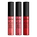 NYX Cosmetics Professional Soft Matte Lip Cream Set 3- Antwerp, San Paulo, Amsterdam