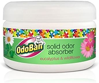 OdoBan Pet Solid Odor Absorber & Air Freshener, 8 Ounce, by Pet Odoban