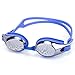 SIXBOX Swim Goggles leak free anti UV lens adjustable shoulder strap Triathlon Swimming Goggles Anti fog nose clip, Ear adult male, Female, Kids,Youth(Blue)