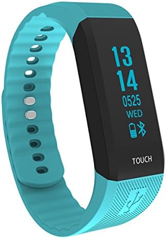 Fitness Tracker,Activity Bracelet Pedometer Sleep Monitor Step Counter Bluetooth Bracelet Waterproof Activity Tracker YZFDBSX (blue)