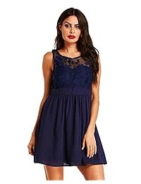 Celmia - Vestido de verano sin espalda, para fiesta, boda, cóctel, graduación, mini vestidos