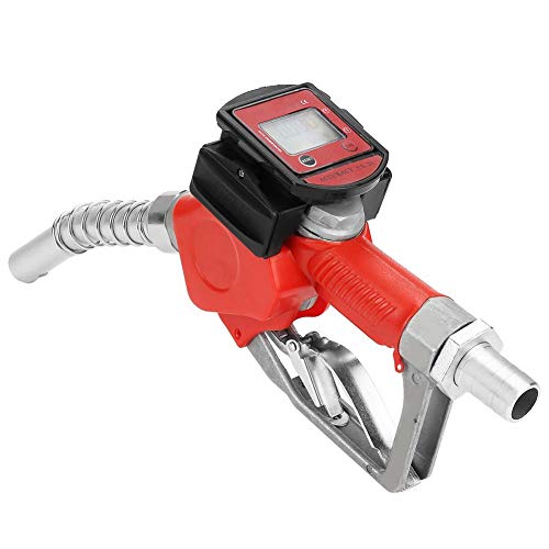 Digital Oil Gun Nozzle Oil Transfer Pump Fueling Nozzle with Flow Meter for Factories Gas Stations