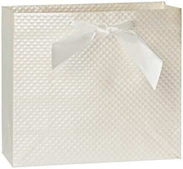 American Greetings Medium Wedding Gift Bag, Medium, Off-White (1-Count)
