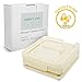 Capsule Filling Machine Kit Size 0# Empty Oil Liquid Pill Filler Medical Device Tool for Holding Vegetable Capsules in Place No Spill Or Mess - Easy to Use at Home Clinic Office (Clear)