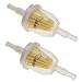 Fuel Filter Replacement - APE Racing Universal Fuel Filters (Pack of 2) For Stens 120-436 Kohler 25 050 22-S John Deere AM116304 Exmark 109585 Bobcat 38666 Onan 149-2206-01 Gravely 21541500 primary