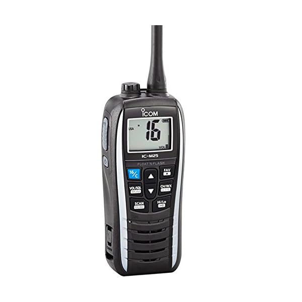 Icom ic-m25 11 Mano Radio VHF – Color Blanco