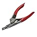 niceEshop Cosmetic Tool Red Handle Stainless Steel Nail Art Clipper/Acrylic Uv Gel False Tips Cutter
