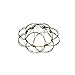 Golden Mandala Flexible Sphere Fidget Toy, Lotus Flower Flexible Office Desk Toy, Anxiety and Stress Relief, Intellectual Puzzle Novelty Toy